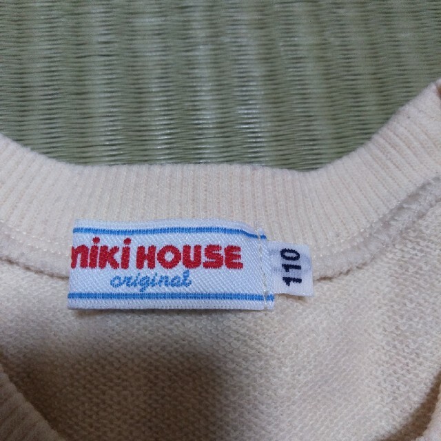 mikihouse(ミキハウス)の110cmミキハウスカットソー キッズ/ベビー/マタニティのキッズ服女の子用(90cm~)(Tシャツ/カットソー)の商品写真