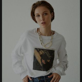 アメリヴィンテージ(Ameri VINTAGE)のAmeri VINTAGE PHOTO ROBERTA BAYLEY TEE(Tシャツ(長袖/七分))