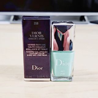 ディオール(Dior)の【限定】ディオール ヴェルニ 208/ミントグリーン【箱付き】(マニキュア)