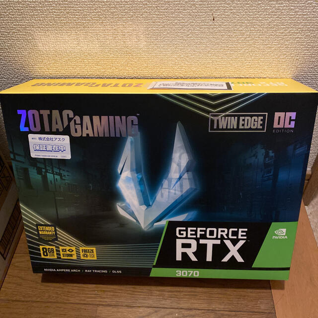 ZOTAC GeForce RTX3070 Twin Edge OC グラボPCパーツ