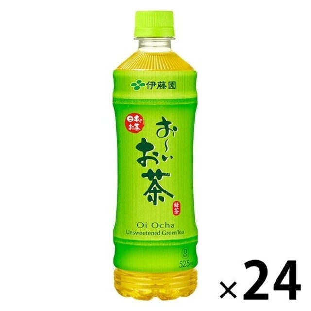 伊藤園(イトウエン)の値下げしました！！   伊藤園お～いお茶 525ml✕24本 食品/飲料/酒の飲料(茶)の商品写真