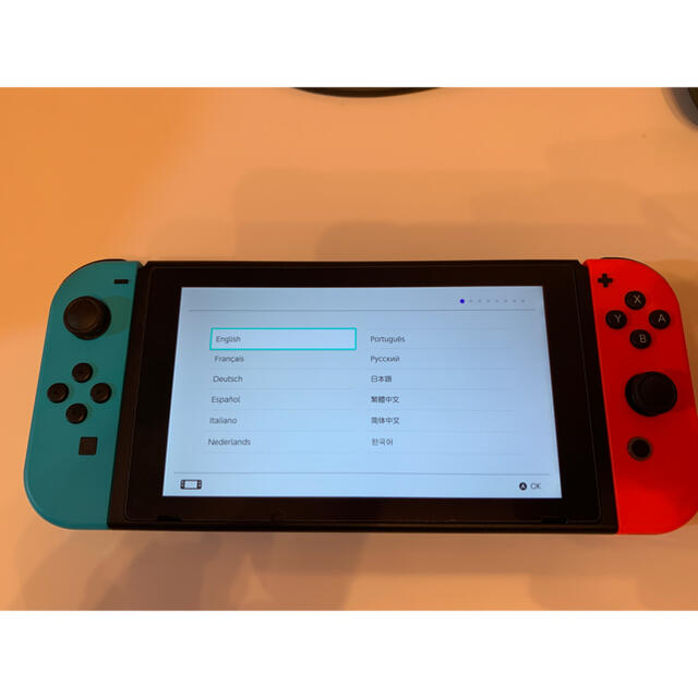 Nintendo Switch(ニンテンドースイッチ)のba様専用　任天堂Switch   本体　動作品 エンタメ/ホビーのゲームソフト/ゲーム機本体(家庭用ゲーム機本体)の商品写真