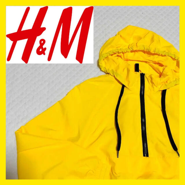 H&M(エイチアンドエム)の美品【H&M】エイチアンドエム アノラックパーカー レディースのジャケット/アウター(ナイロンジャケット)の商品写真