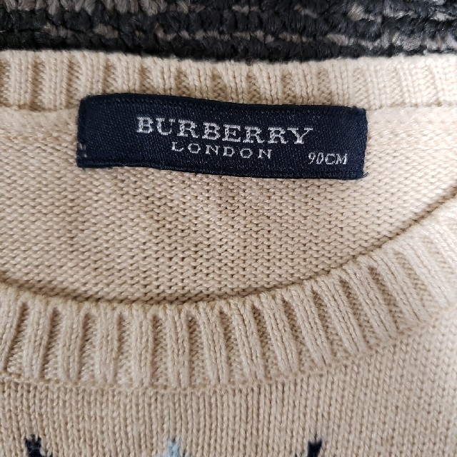 BURBERRY(バーバリー)のBURBERRY　バーバリー　キッズベスト キッズ/ベビー/マタニティのキッズ服男の子用(90cm~)(ニット)の商品写真