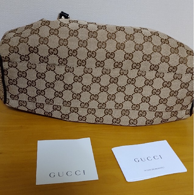 Gucci(グッチ)の値下げ グッチ GUCCI バッグ キャンバス 美品 レディースのバッグ(ショルダーバッグ)の商品写真