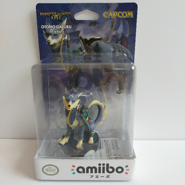 CAPCOM(カプコン)のモンハン　ライズ　amiibo エンタメ/ホビーのフィギュア(ゲームキャラクター)の商品写真