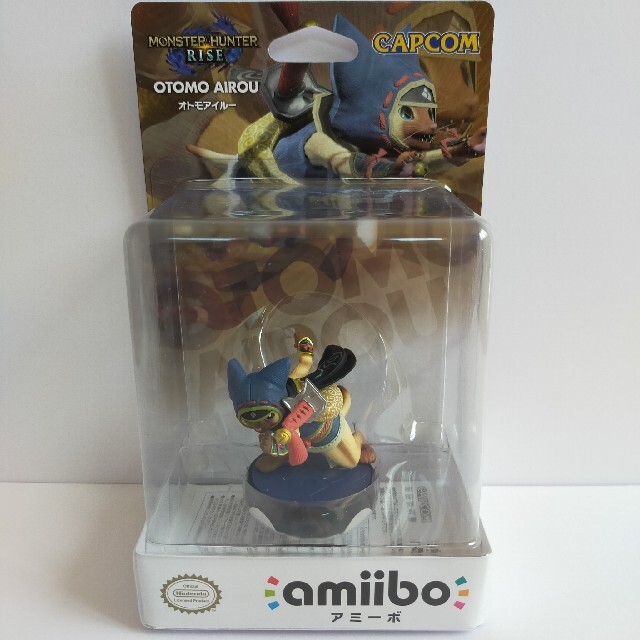 CAPCOM(カプコン)のモンハン　ライズ　amiibo エンタメ/ホビーのフィギュア(ゲームキャラクター)の商品写真