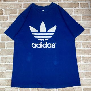 アディダス(adidas)のadidas アディダス トレフォイルロゴ Tシャツ 半袖 メンズ XL 古着(Tシャツ/カットソー(半袖/袖なし))