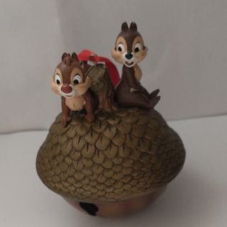 ディズニー(Disney)の貴重　チップとデール　オーナメント　鈴　フィギュア　ディズニーストア　ディズニー(その他)