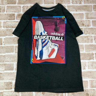 アディダス(adidas)のアディダスオリジナルス Tシャツ RIVALRY Hi バッシュプリント 古着(Tシャツ/カットソー(半袖/袖なし))