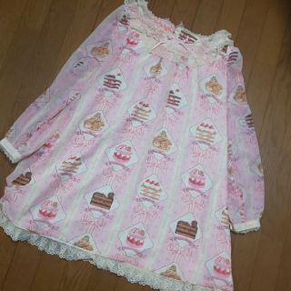 アンジェリックプリティー(Angelic Pretty)のangelic pretty  Petit patisserie op ピンク(ひざ丈ワンピース)