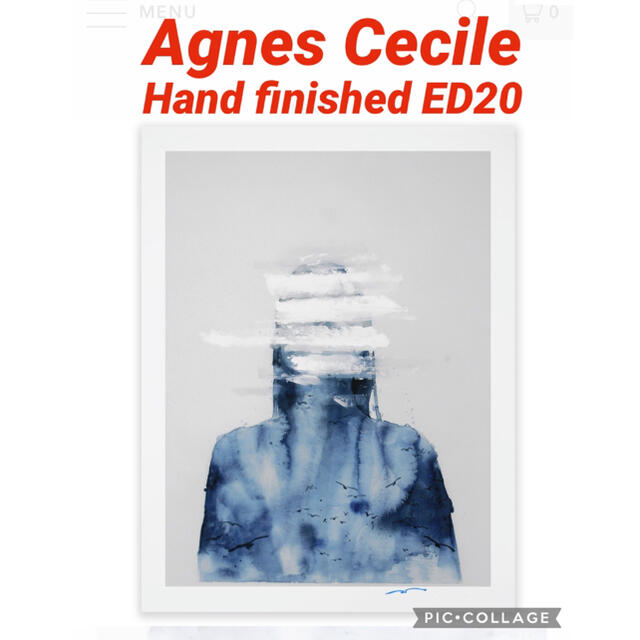 Agnes Cecile ED20 ハンドフィニッシュ　直筆サイン、ナンバリング