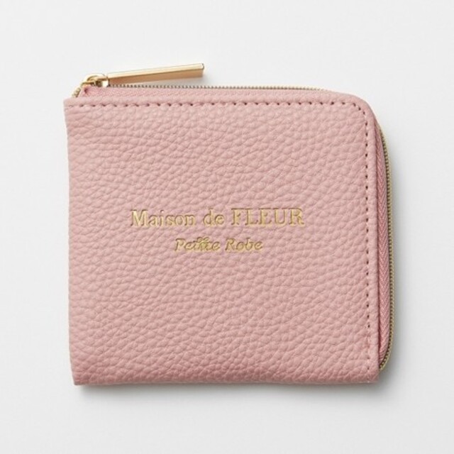 Maison de FLEUR(メゾンドフルール)のMORE 5月号付録　レザー調ミニ財布 レディースのファッション小物(財布)の商品写真