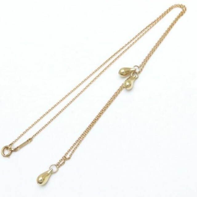 ティファニー ティアドロップ ネックレス 3P K18YG 750 ティファニー ティアドロップ ネックレス 3P K18YG 750