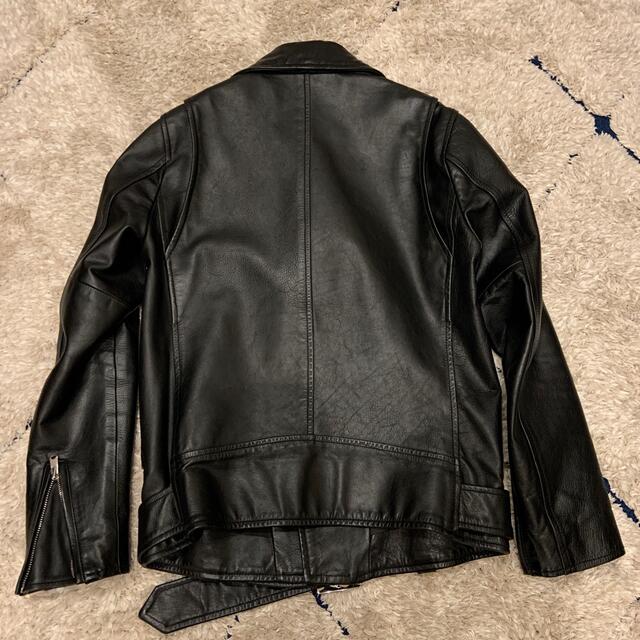 BEAUTY&YOUTH UNITED ARROWS(ビューティアンドユースユナイテッドアローズ)の＜6(ROKU)＞DOUBLE LEATHER RIDERS/ﾗｲﾀﾞｰｽ レディースのジャケット/アウター(ライダースジャケット)の商品写真