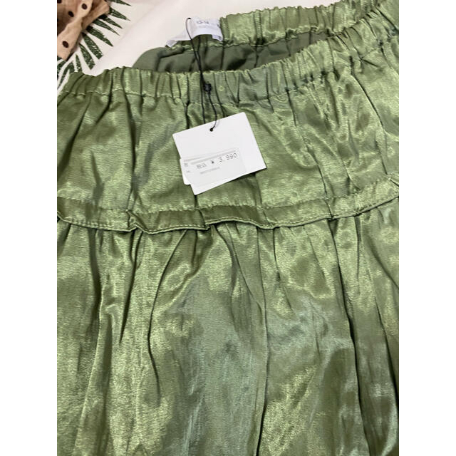 ZARA(ザラ)のザラ　サテンスカート　164 キッズ/ベビー/マタニティのキッズ服女の子用(90cm~)(スカート)の商品写真