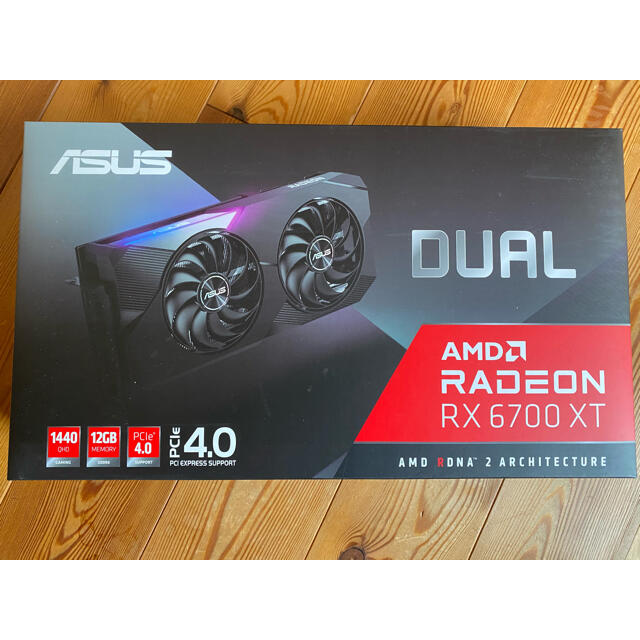 asus rx6700xt 新品未開封