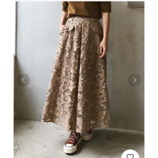 アメリヴィンテージ(Ameri VINTAGE)のアメリヴィンテージ  ANTHESIS LACE SKIRT(ロングスカート)