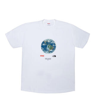 シュプリーム(Supreme)のsupreme tnf one world t-shirt XL white(Tシャツ/カットソー(半袖/袖なし))