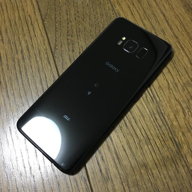 美品 GALAXY S8 scv36 ブラック 美品 GALAXY S8 scv36 ブラック