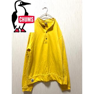 チャムス(CHUMS)のCHUMS チャムス イエロースウェットポロシャツ フォロー割実施中！！(ポロシャツ)