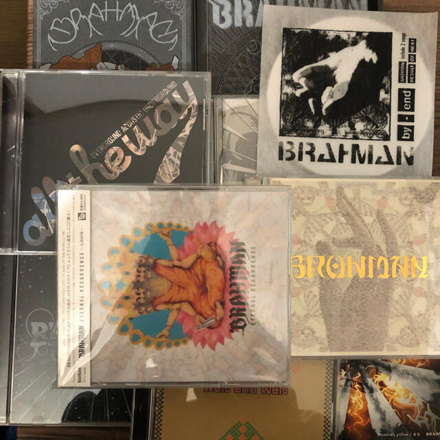 BRAHMAN CD9枚DVD1枚VHS1本　値下げ中 エンタメ/ホビーのCD(ポップス/ロック(邦楽))の商品写真