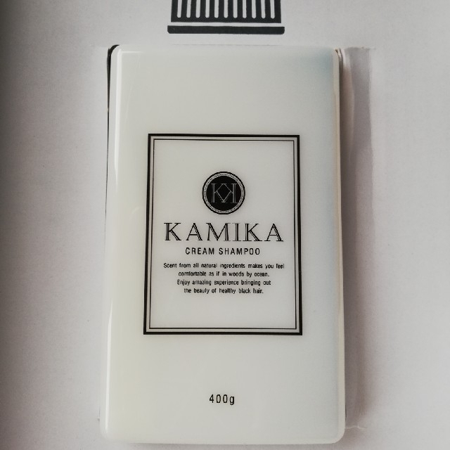 【新品未開封】KAMIKA カミカ 黒髪クリームシャンプー 400g