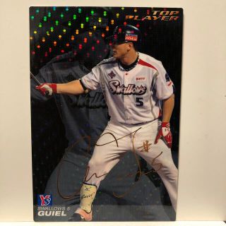 トウキョウヤクルトスワローズ(東京ヤクルトスワローズ)のプロ野球チップス2010 ヤクルト  ガイエル　カード（金箔サイン入り） (スポーツ選手)