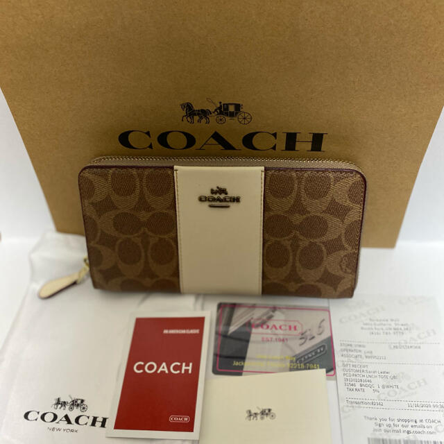 COACH コーチ 長財布 レディース  メンズ