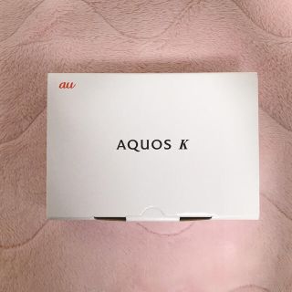 アクオス(AQUOS)のAQUOS K SHF34(携帯電話本体)