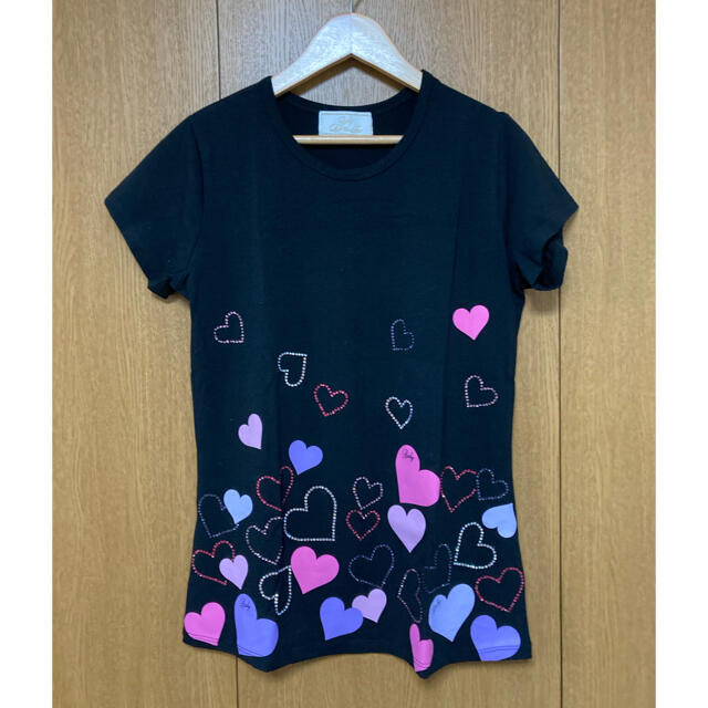 Rady(レディー)のRady きらきらハートTシャツ レディースのトップス(Tシャツ(半袖/袖なし))の商品写真