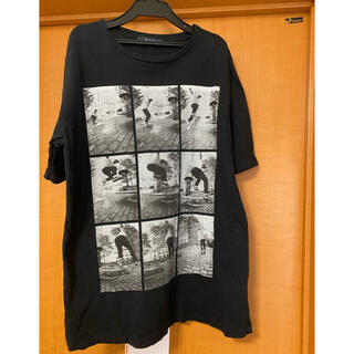 ナノユニバース(nano・universe)のナノユニバース   写真プリントTシャツ　XLサイズ(Tシャツ/カットソー(半袖/袖なし))