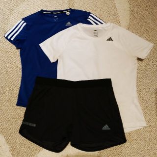 アディダス(adidas)の【本日まで　売り切りセール】adidas climalite3点セット Mサイズ(ウェア)