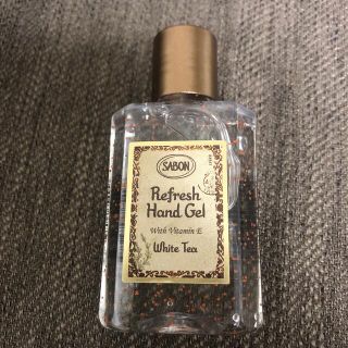 サボン(SABON)のSABON ハンドジェル　ホワイトティー(アルコールグッズ)