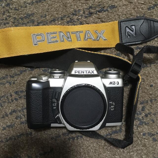 カメラpentax mz3 レンズ付き　フィルムカメラ