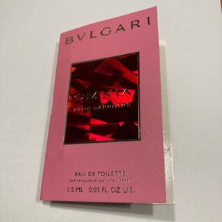 ブルガリ(BVLGARI)のBVLGARI ピンクサファイア　オードトワレ(香水(女性用))