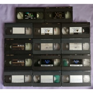 S-VHS/VHSビデオテープ 85本(その他)