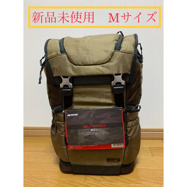 HAKUBA(ハクバ)のHAKUBA ハクバ GW-PRO RED  Mサイズ　バックパック スマホ/家電/カメラのカメラ(ケース/バッグ)の商品写真