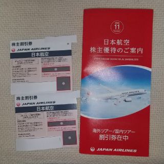 JAL 日本航空 株主優待券  2枚(その他)