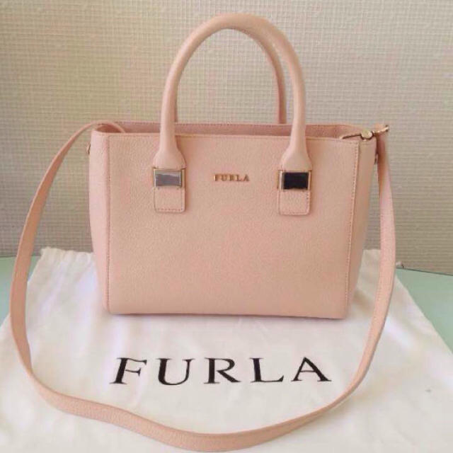 Furla(フルラ)のFURLA フルラ美品 2wayショルダーバッグ Amelia アメリア ピンク レディースのバッグ(ショルダーバッグ)の商品写真