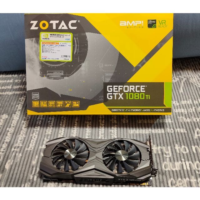 ZOTAC GeForce GTX 1080 Ti AMP Edition OCPC/タブレット