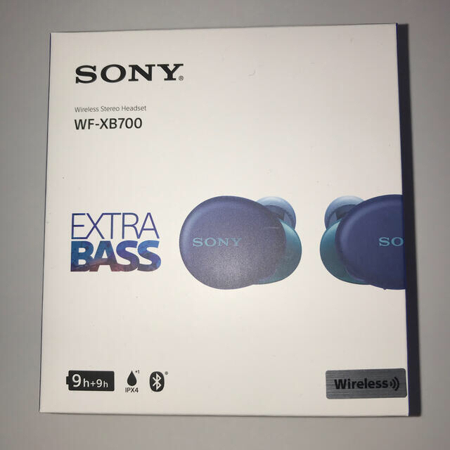 SONY - SONY ワイヤレスイヤホン WF-XB700青色 値下げの+radiokameleon.ba