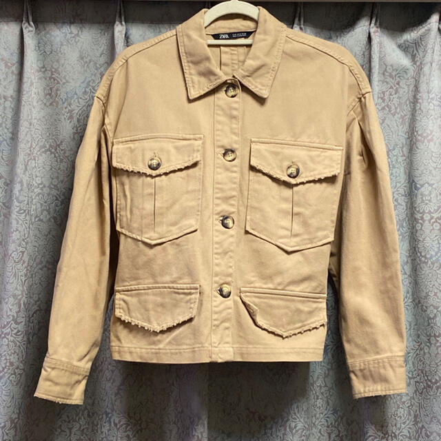 美品♡ ZARA ザラ デニムジャケット Gジャン ベージュ 美品♡ ZARA ザラ デニムジャケット Gジャン ベージュ