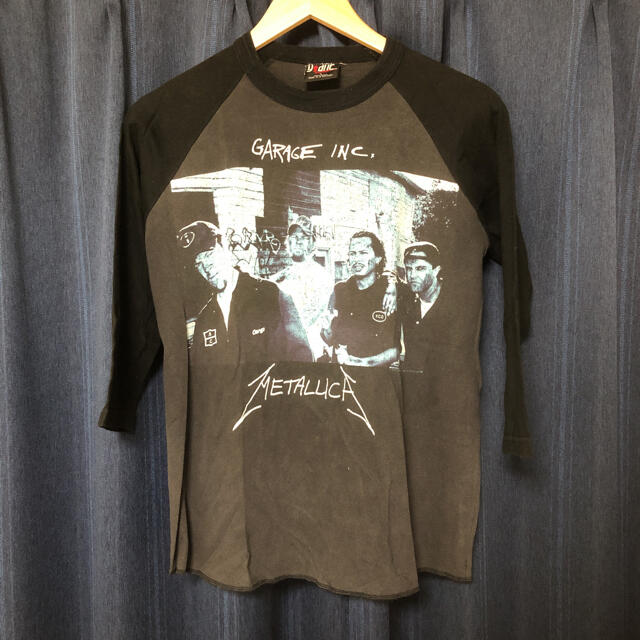 90s ビンテージ　METALLICA GARAGE INC　ラグランTシャツ