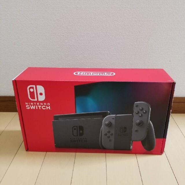 新品未開封　Nintendo Switch　グレー色Switch