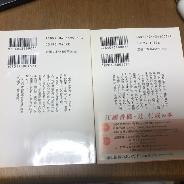 冷静と情熱のあいだ Rosso & Blu エンタメ/ホビーの本(文学/小説)の商品写真