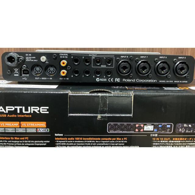 Roland octa-capture オーディオインターフェイス Roland octa-capture オーディオインターフェイス