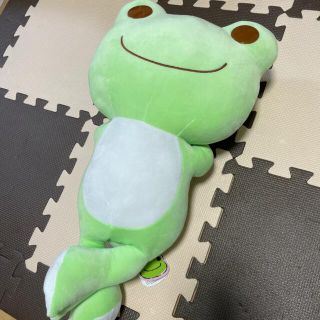 かえるのピクルス もちもち おひるねBIG ぬいぐるみ 新品(ぬいぐるみ)