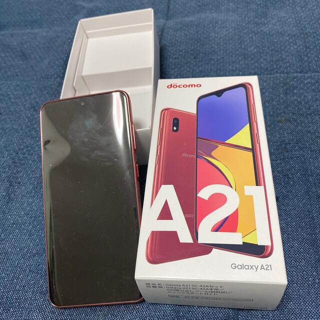 NTTdocomo(エヌティティドコモ)のdocomo Galaxy A21 スマホ/家電/カメラのスマートフォン/携帯電話(スマートフォン本体)の商品写真