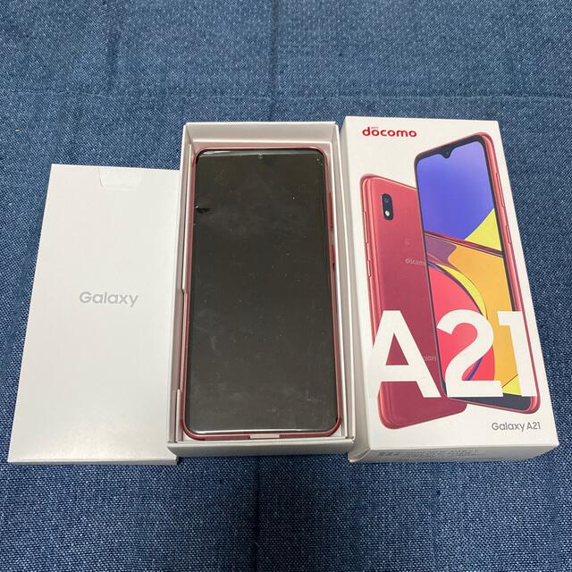 NTTdocomo(エヌティティドコモ)のdocomo Galaxy A21 スマホ/家電/カメラのスマートフォン/携帯電話(スマートフォン本体)の商品写真